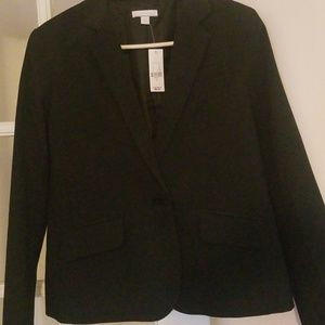 Black one button business blazer **New w/tags**